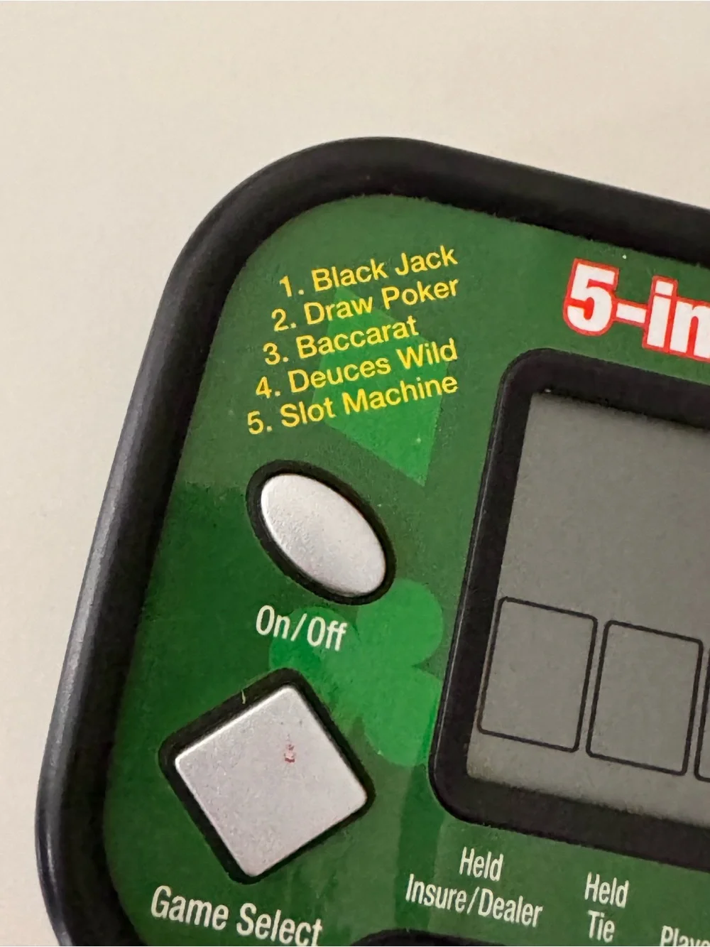 VIntage Nostalgic hand held games